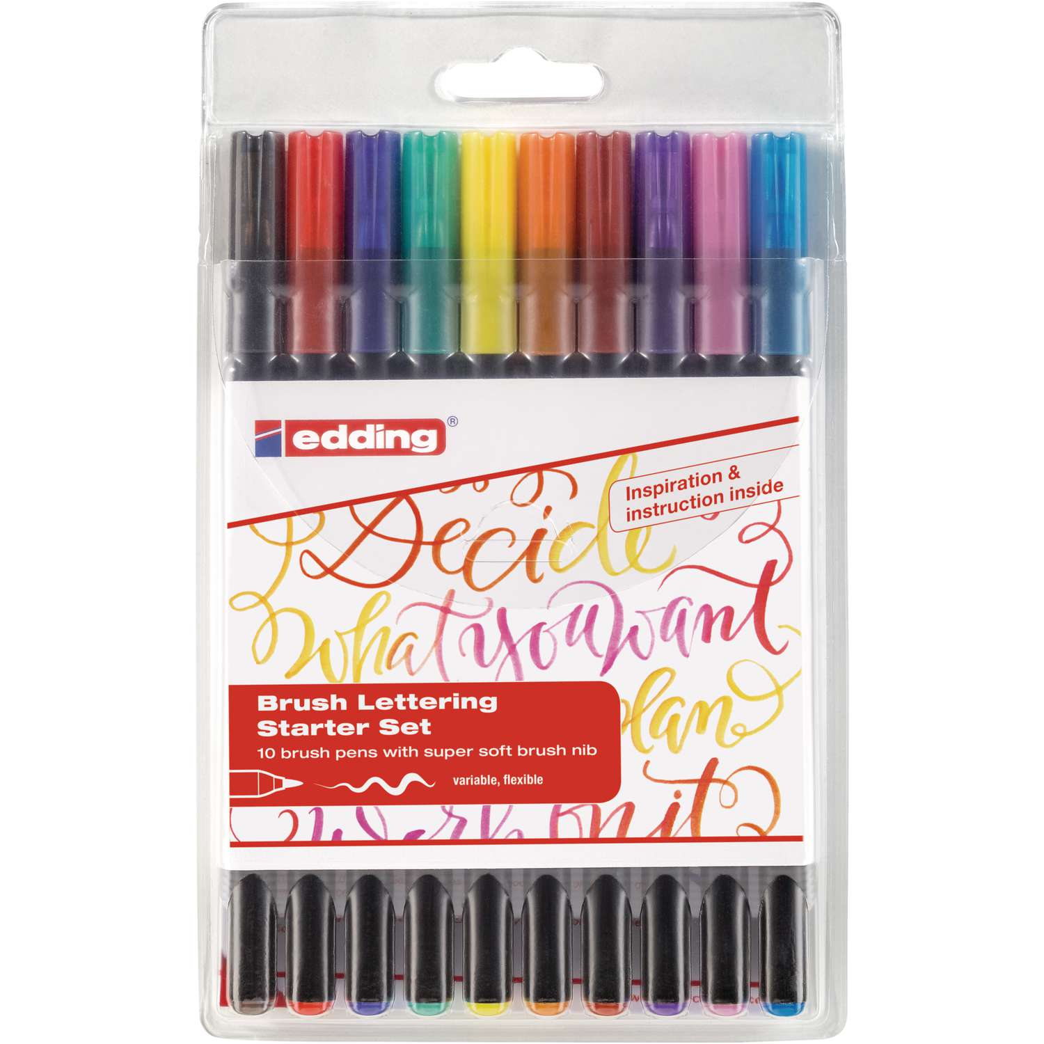 Edding brush store pens